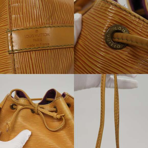 LOUIS VUITTON Epi Petit Noe Shoulder Bag Yellow M44109 - Picture 11 of 12
